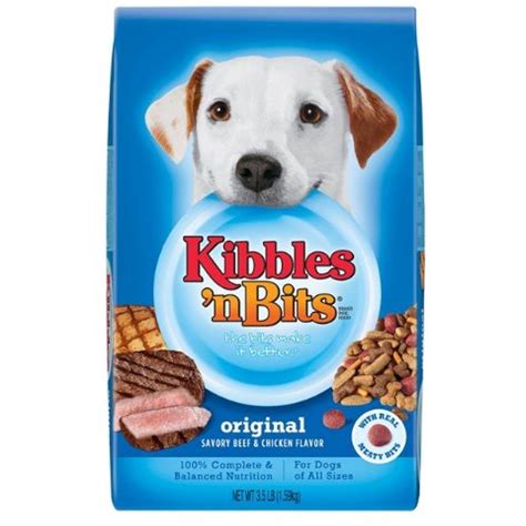 Kibbles N Bits 79100-51849 3-1/2 Lb Small Original Flavor Dog Food ...
