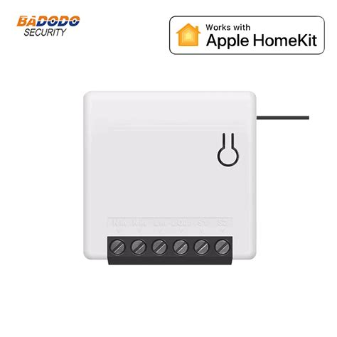 Двухполосный умный релейный модуль, совместимый с Apple HomeKit для ...