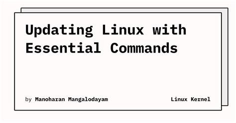 Image result for Update Software in Linux Command