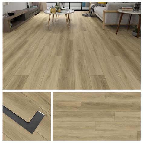 Waterproof Wood Grain 4mm 5mm 6mm 7mm 8mm PVC Click Lock Spc Flooring ...