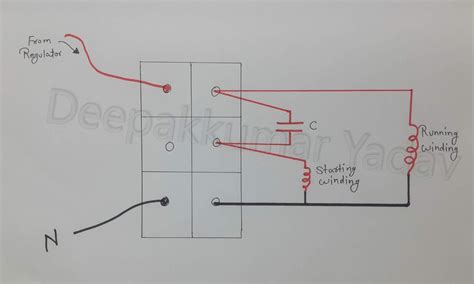 Two Way Switch Connection with Fan Regulator