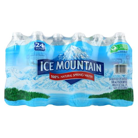 Ice Mountain - Natural Spring Water - 24/500 mL ICE MOUNTAIN