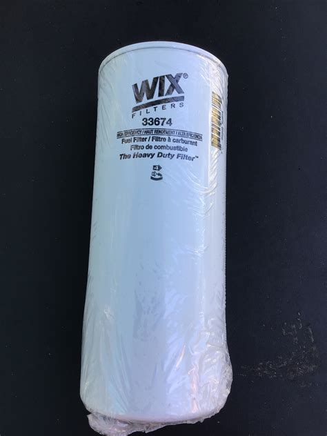 WIX 33674 - Fuel filter cross reference
