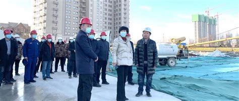 建安区区长高雁一行到恒达·新都汇项目工地调研指导工作_集团_开发_房地产