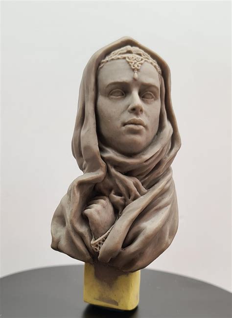 Veiled Lady Bust Sculpture Female Antique Art Statue in - Etsy Australia