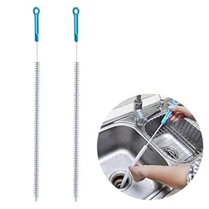 HASTHIP® 2Pcs Flexible Sink Water Pipe Drain Dredge Tool 27.56 inches ...
