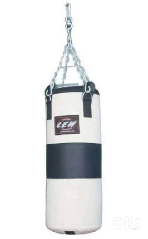 Punching/Boxing Bag with Hanging Chain & Hand Gloves - Gym & Fitness in ...