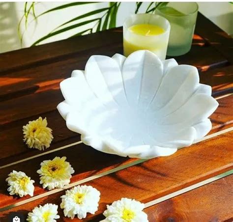 Fruit Bowl - Decorative Marble Fruit Bowl Manufacturer from Makrana