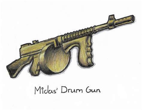A drawing I made of Midas’ Drum Gun, from Chapter 2 Season 2! : r ...