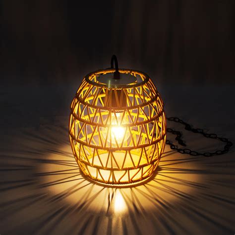 Snapklik.com : Larekook 6 Hours Timer Battery Operated Pendant Light