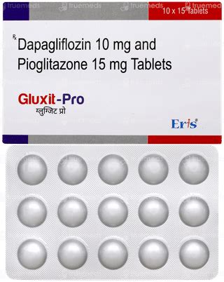 Gluxit Pro Tablet 15 - Uses, Side Effects, Dosage, Price | Truemeds