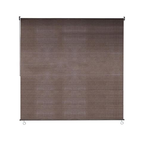 Heng Feng Outdoor Roller Shade 6w X 6h Brown Patio | Desertcart INDIA