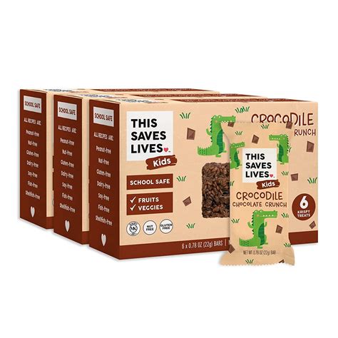 This Saves Lives Kids Rice Krispy Treats Crocodile Chocolate Crunch 18 ...