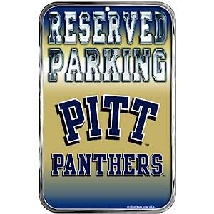 NCAA Pittsburgh Panthers 11-by-17 inch Locker Room Sign : Amazon.in ...
