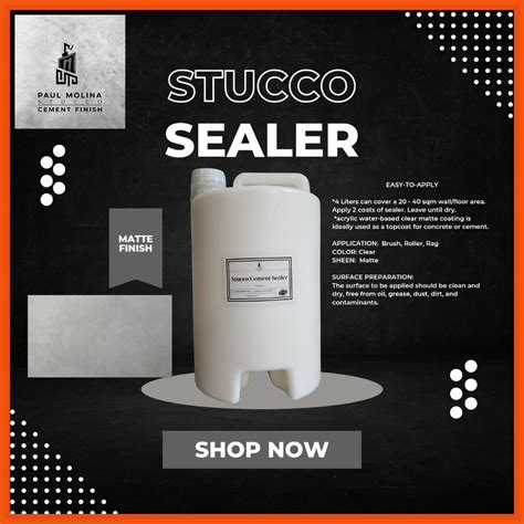 Stucco Cement Sealer | Shopee Philippines