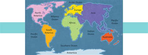 What are the Seven Continents? - Twinkl Homework Help