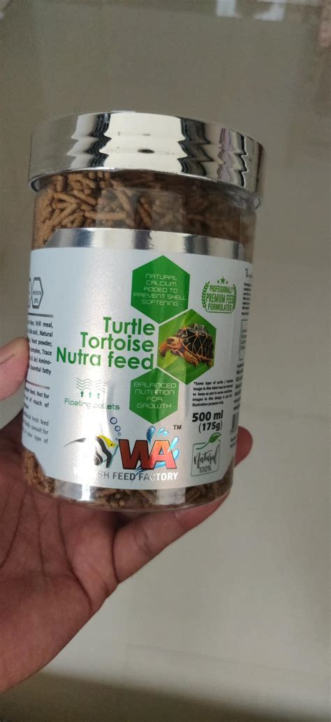 WA Turtle Tortoise Nutrafeed Floating Sticks 175G, All Life Stages ...