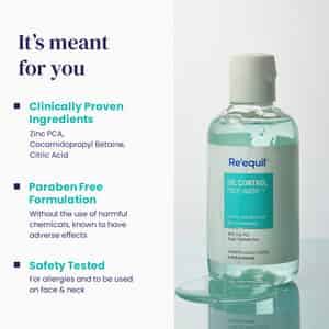 Buy RE'EQUIL OIL CONTROL & ANTI-ACNE FACE WASH 200ML Online & Get Upto ...