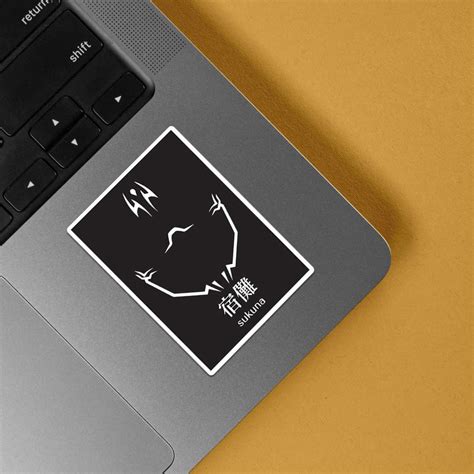 Sukuna Curse Mark BW Stickers - Limited Edition