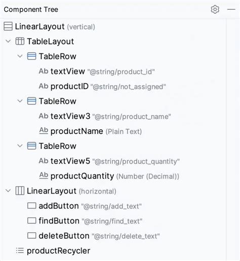 Android Studio Draw Table 的图像结果