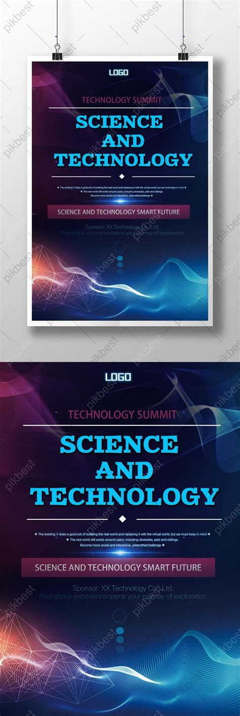 Poster About Science and Technology 的图像结果