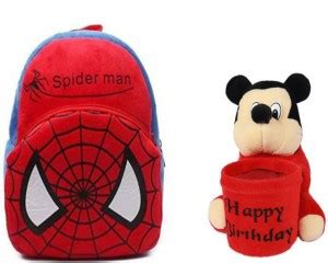 tgr kids bag pack Spider man bags & mickey mouse pen stand - 45 cm ...