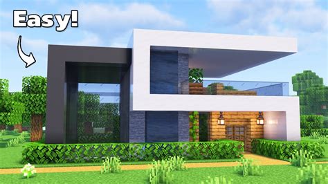 Image result for Minecraft House Tutorial Modern Easy