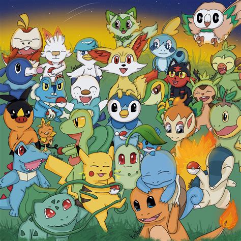 Who's your favorite starter pokemon? :) : r/Pokemonart
