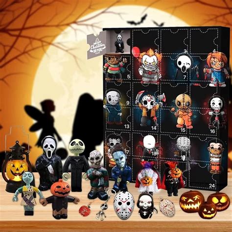 Buy Halloween Doll Advent Calendar 2022 Contains 24 Gifts,Nightmare ...