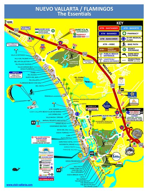 Map Of Nuevo Vallarta
