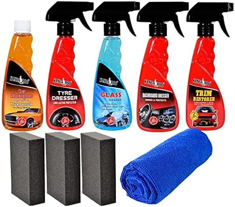 Kangaroo® Premium Large Car Care Kit Contains Car Shampoo | Tyre ...