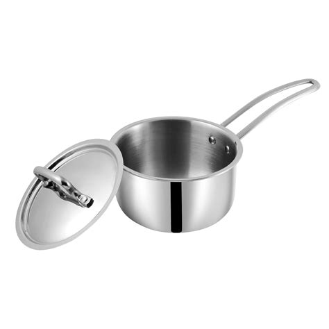 Buy Kraft Futuretec Triply Stainless Steel Saucepan of 2.2 litres ...