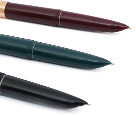 Gold Leaf Hero Pen 332 Original Fountain Ink Pen Iridium Tipped Fine ...