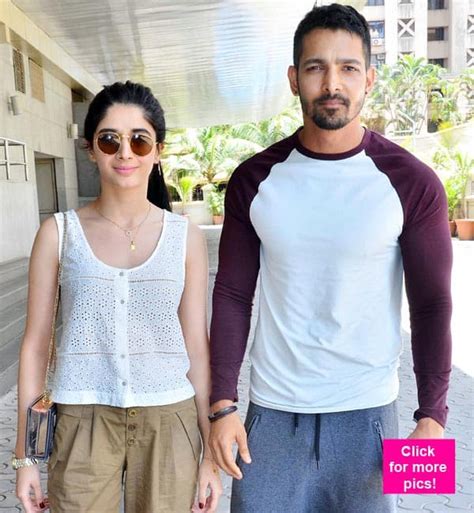 What's cooking? Mawra Hocane and Harshvardhan Rane spotted outside a ...
