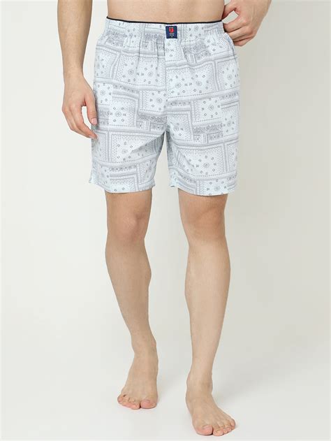 Buy Cotton Boxers For Men Online at Underjeans by Spykar