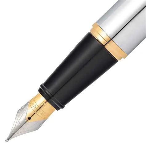 Sheaffer 300 Bright Chrome GT Fountain Pen