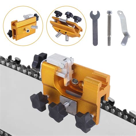 Chainsaw Chain Sharpening Tool, Chainsaw Sharpener Kit for 4Inch Chain ...
