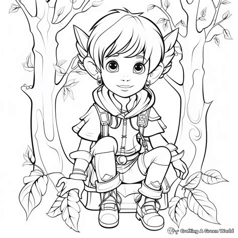 Elf Coloring Pages - Free & Printable!