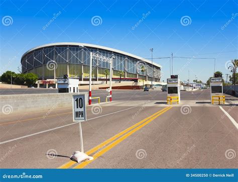 A Sunny Arizona Veterans Memorial Coliseum Shot Editorial Image - Image ...
