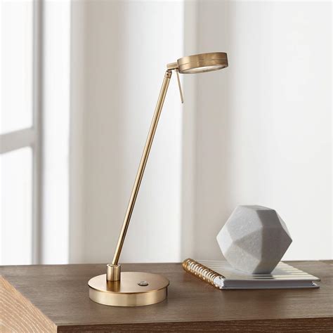 George Kovacs Honey Gold LED Desk Lamp - #W2864 | Lamps Plus
