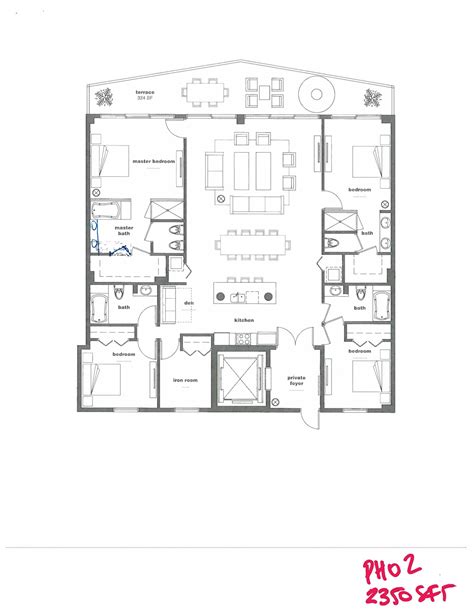Miami Riches Real Estate Blog: Icon Bay - Preliminary Penthouse Floor Plans