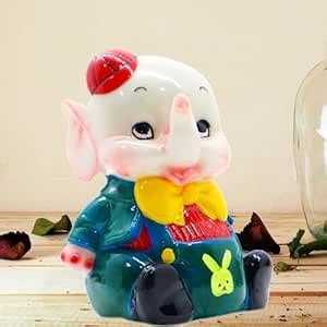 Buy JAIPUR ACE Polyresin Baby Elephant Decorative Showpiece Statue ...
