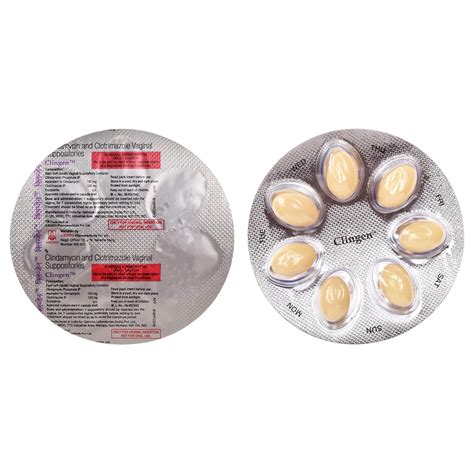 Clingen - Strip of 7 Suppositories : Amazon.in: Fashion