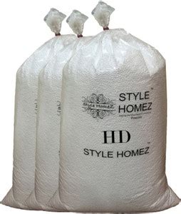 STYLE HOMEZ High Density Bean Bag Refill for Bean Bag 5 KG Bean Bag ...