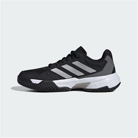 adidas CourtJam Control 3 Tennis Shoes - Black | adidas India