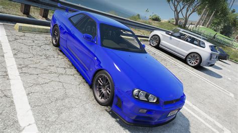 Nissan Skyline GT-R R34 - GTA 5 mod