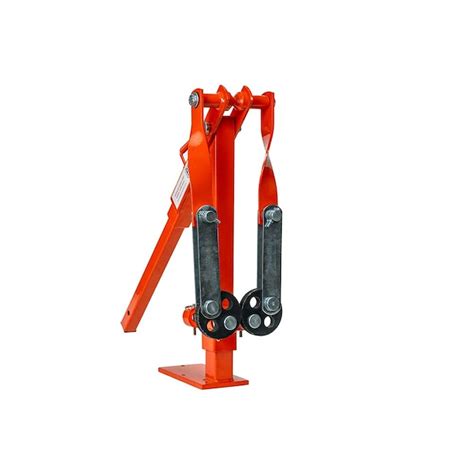 Titan 27-in x 8-in Orange Steel Post driver For Multiple Fence Types in ...