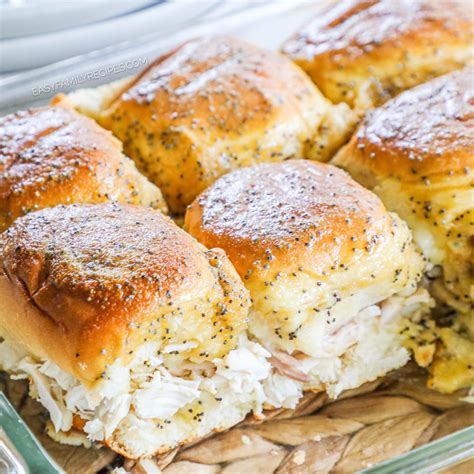 Shredded Chicken Sliders · Easy Family Recipes