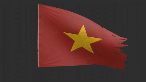North Vietnam Flag - FlippedNormals