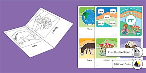 Libros fonéticos - Palabras con rr